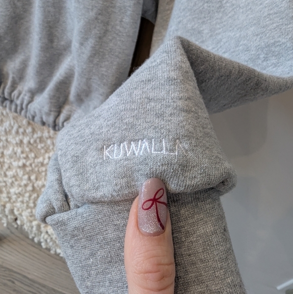 Kuwalla Grey Quarter Zip Sweatshirt - Picture 5 of 8